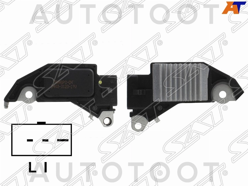 Регулятор напряжения генератора A16DMS -BRVR11 Brave для CHEVROLET LACETTI, DAEWOO NEXIA