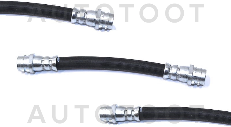 Шланг тормозной задний левый=правый -JBH0185 Just Drive для VOLKSWAGEN POLO, VOLKSWAGEN BORA, VOLKSWAGEN GOLF, VOLKSWAGEN JETTA, SKODA FABIA, SKODA RAPID
