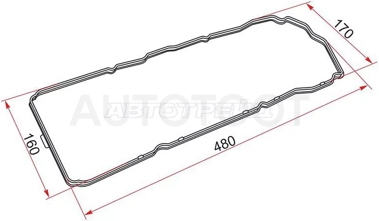 Прокладка клапанной крышки NS QG15DE, QG18DE, 02- Y11/B15/V10/W11/P12
