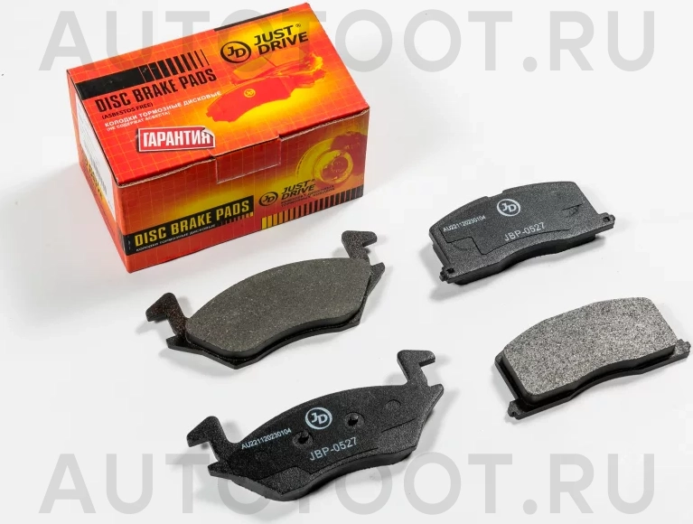 Колодки тормозные дисковые, передние - Артикул JBP0527 - Производитель Just Drive - Фото, Отзывы, Цены