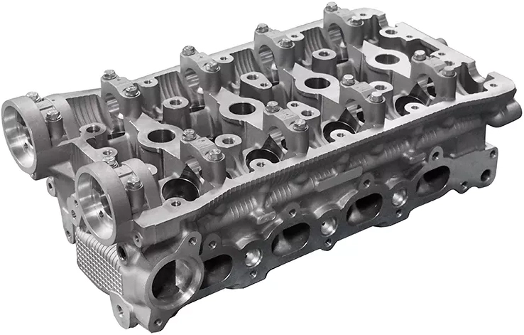 Головка блока цилиндров F16D3 CHEVROLET AVEO 03-11