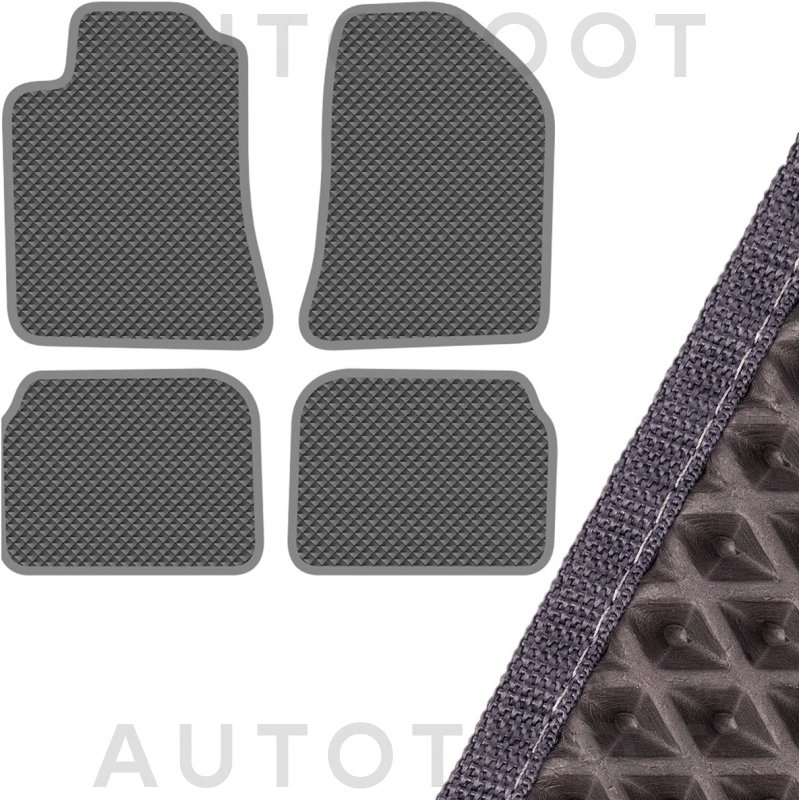 Коврик салона 4 штуки EVA Серый левый руль -  для TOYOTA AVENSIS