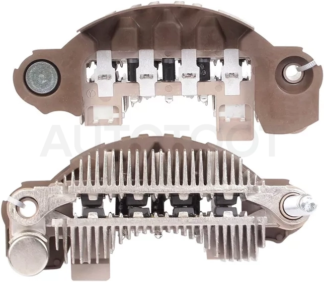 Диодный мост генератора MITSUBISHI PAGERO V20-50 6G72 3,0 90-99/ DELICA 3,0 6G72 94-06 12V 100A