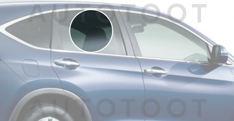 Стекло заднее правое опускное -  для HONDA CR-V