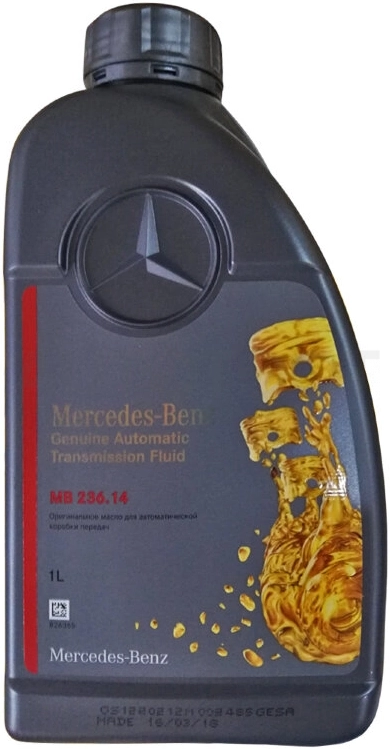 ATF трансмиссионное масло Mercedes 236.14 1л. - Артикул A000989260411BTLR - Производитель Mercedes - Фото, Отзывы, Цены
