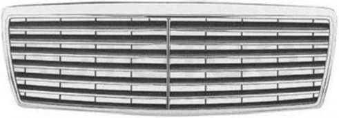 Решетка радиатора (с рамкой, черная, хром) -BZ07011GA Tyg для MERCEDES S-CLASS