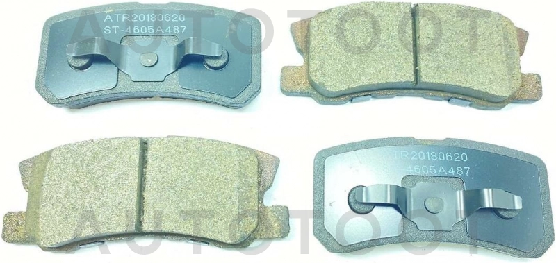 Колодки тормозные задние дисковые -ST4605A487 Sat для MITSUBISHI OUTLANDER, MITSUBISHI PAJERO, MITSUBISHI ASX