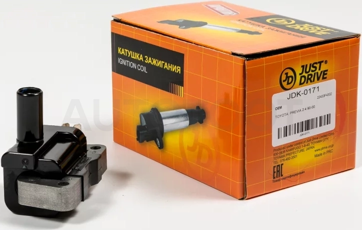 Катушка зажигания - Артикул JDK0171 - Производитель Just Drive - Фото, Отзывы, Цены