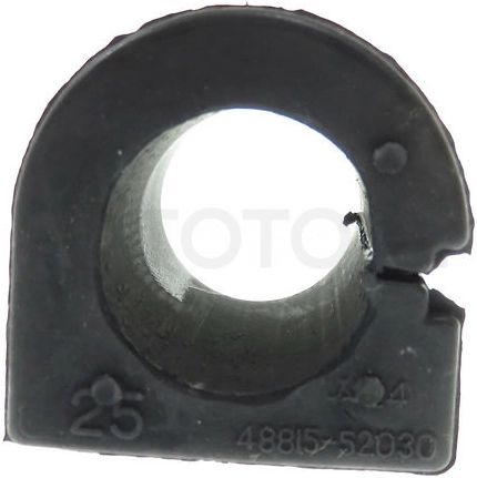 Втулка переднего стабилизатора d=25mm -ST4881552030 Sat для TOYOTA PLATZ, TOYOTA ECHO, TOYOTA FUN CARGO, TOYOTA VITZ, TOYOTA YARIS, TOYOTA PROBOX, TOYOTA SUCCEED, TOYOTA YARIS VERSO, TOYOTA BB