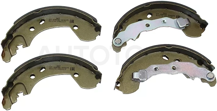 Колодки тормозные барабанные Nissan March 02-10 / Note 05-13
