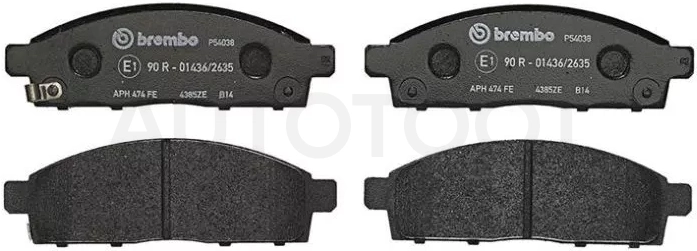Колодки тормозные (Спереди) Mitsubishi L200 07- / Pajero Sport 08-17 / Challenger 96-01 / Triton 06-11 / Renault Megane 99-03