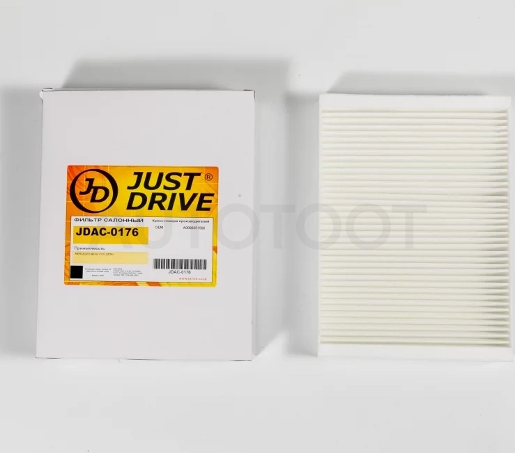 Фильтр салонный - Артикул JDAC0176 - Производитель Just Drive - Фото, Отзывы, Цены