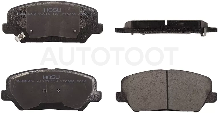 Колодки тормозные (Спереди) Kia Ceed 12-16 / Cerato 13-16 / Optima 10-16 / Hyundai Genesis 08-14 / Grandeur 11-16 / i30 11-15