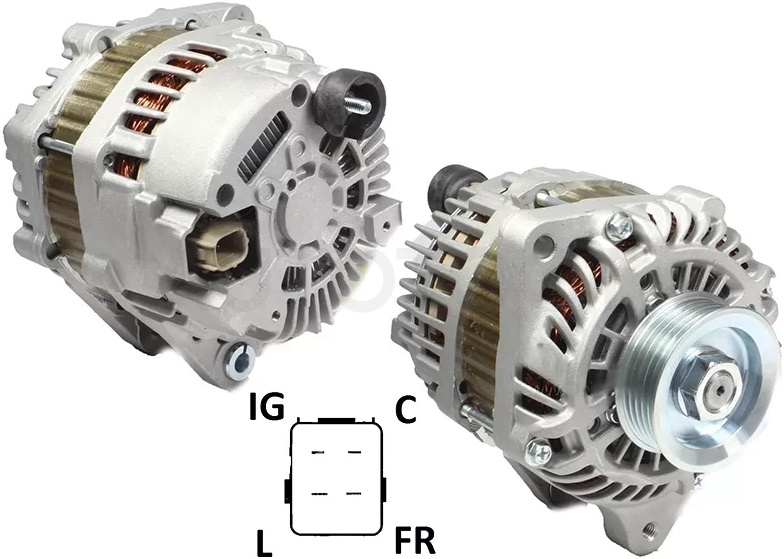 Генератор HONDA CIVIC 1.4/FIT/JAZZ 1.3/1.5 08-13 L13A/L13Z/L15A 12V 90A