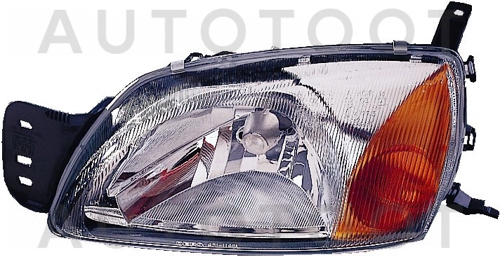 Фара правая (под электрокорректор) -  для FORD FIESTA