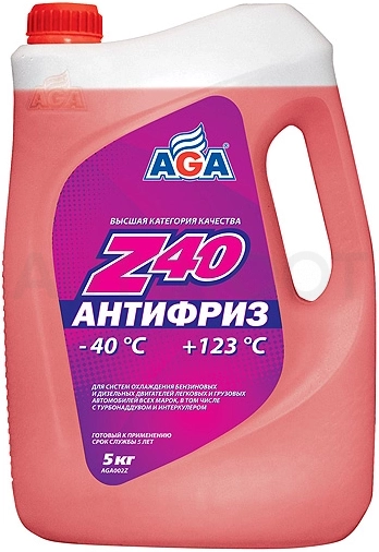 Антифриз красный 5л AGA