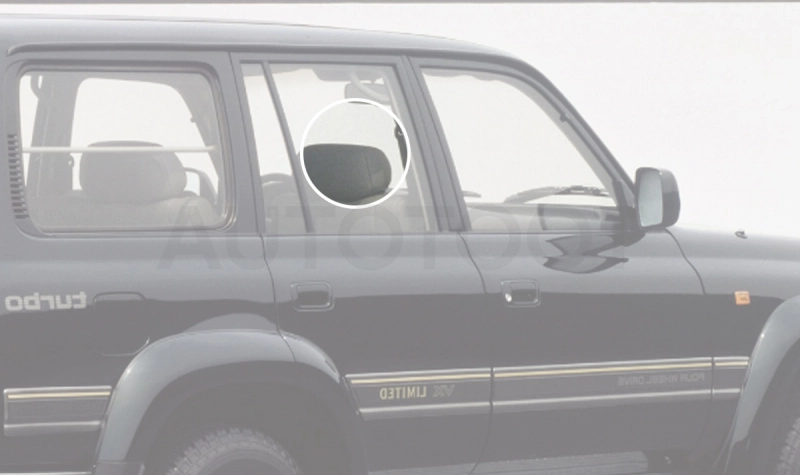 Стекло заднее правое опускное -  для TOYOTA LAND CRUISER