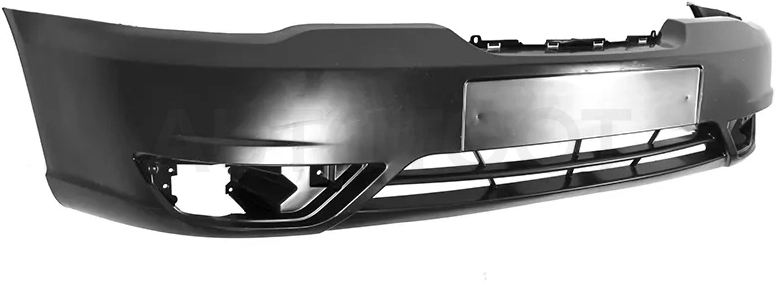 Бампер передний Daewoo Nexia 08-16 (Под ПТФ/ 12-16)
