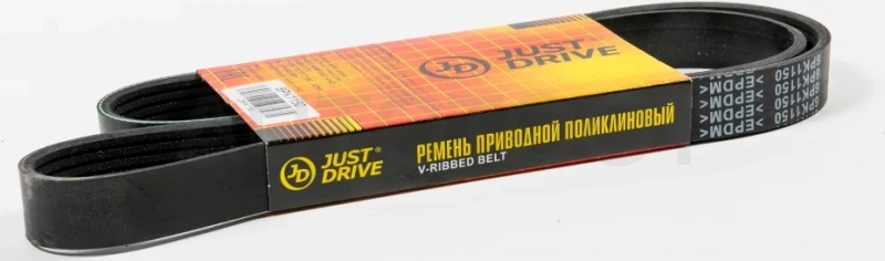 Ремень поликлиновый JD - Артикул 6PK1150 - Производитель Just Drive - Фото, Отзывы, Цены