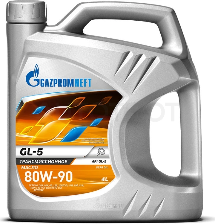 80W-90 трансмиссионное масло Gazpromneft GL-5 80W90 4л - Артикул 2389901362 - Производитель Gazpromneft - Фото, Отзывы, Цены