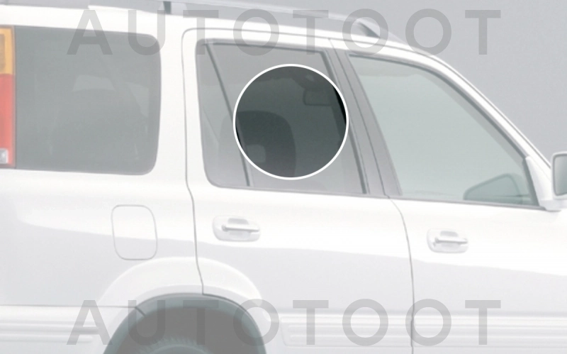 Стекло заднее правое опускное -  для HONDA CR-V