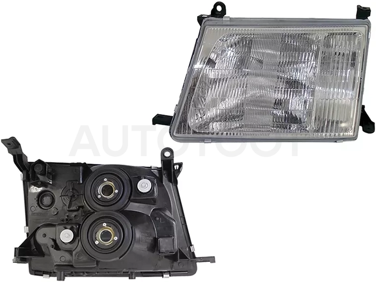 Фара Toyota Land Cruiser (J100) 98-02 (Слева/ Галоген/ Ручная регулировка) - Артикул ST2121188L - Производитель Sat - Фото, Отзывы, Цены