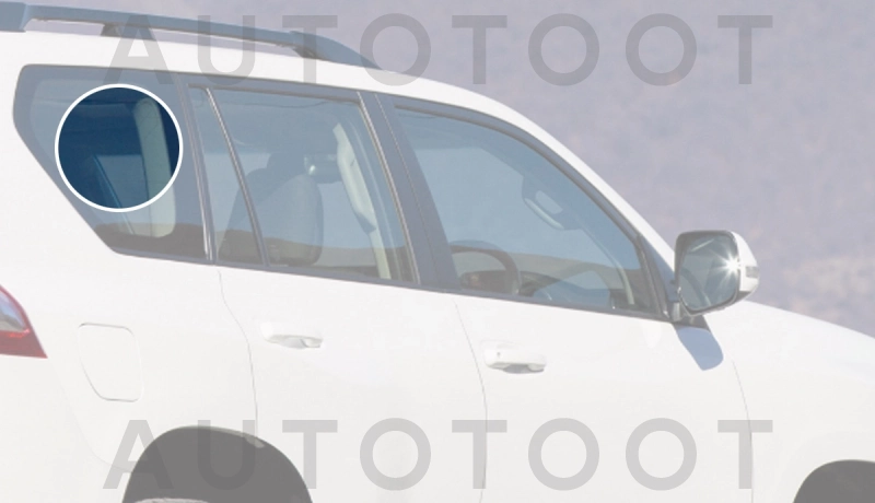 Стекло багажника боковое заднее правое -  для TOYOTA LAND CRUISER PRADO