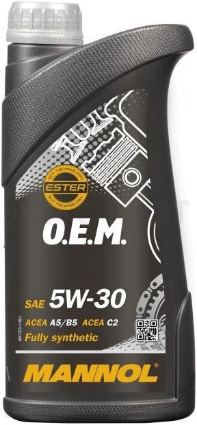 5W-30 MANNOL O.E.M. for Peugeot Citroen (7703) 1л Масло моторное синтетическое