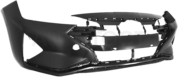 Бампер передний Hyundai Elantra 18-20 (С отверстием под крюк)