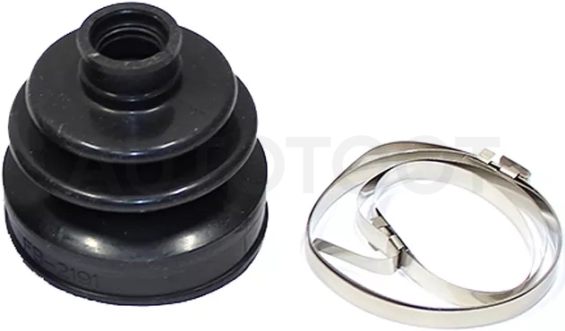 Пыльник шруса NISSAN Qashqai J10 06-13, J11 13-/X-Trail T30,T31 07- (2 хомута. резина)