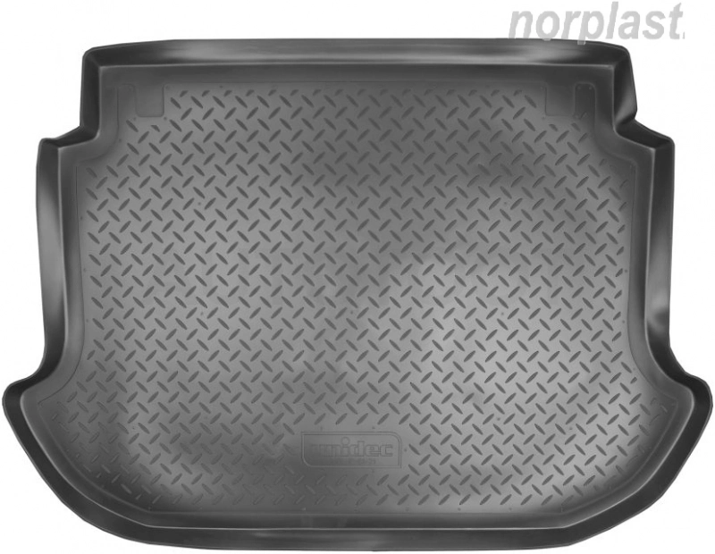 Коврик в багажник NORPLAST, черный, полиуретан