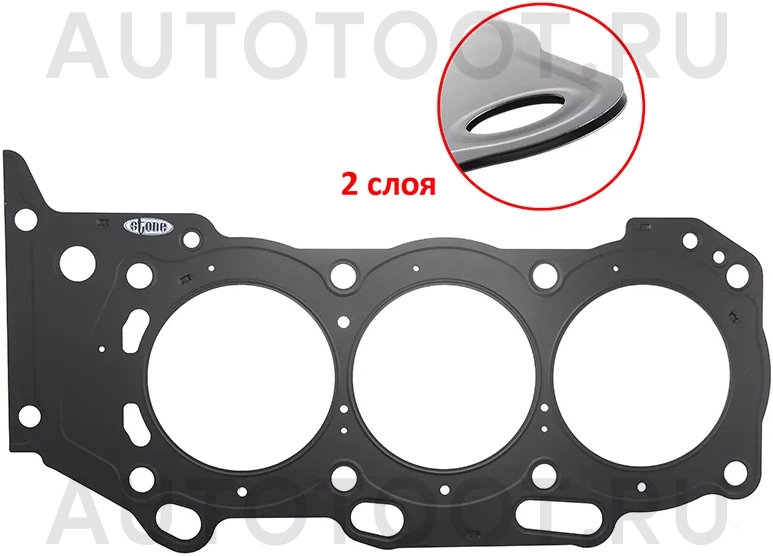 Прокладка ГБЦ TOYOTA/LEXUS 2GRFE/2GRFSE/2GRFXE 05- LH - Артикул JA112591 - Производитель Stone - Фото, Отзывы, Цены