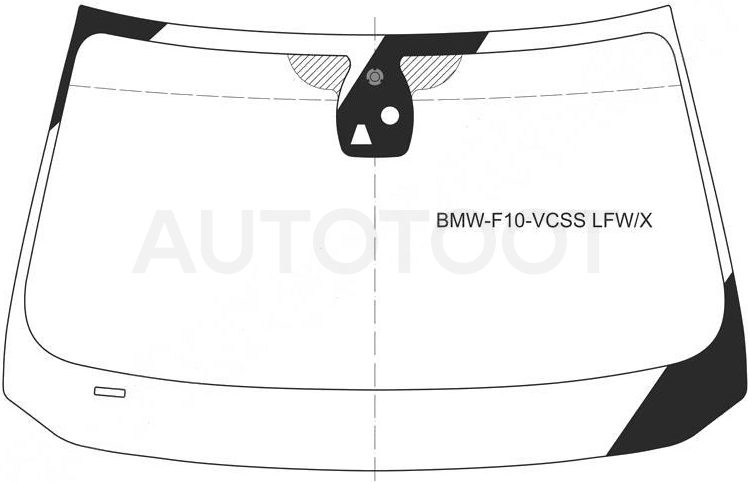 Стекло лобовое в клей -  для BMW 5SERIES