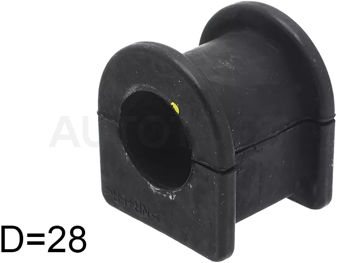 Втулка переднего стабилизатора средняя d=26mm 4wd