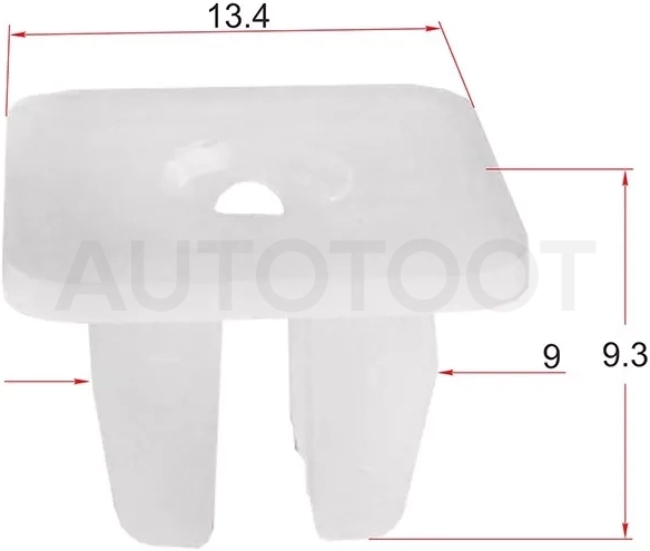 Клипса HONDA/ACURA (Продажа по 10шт) - Артикул STKJ1062 - Производитель Sat - Фото, Отзывы, Цены