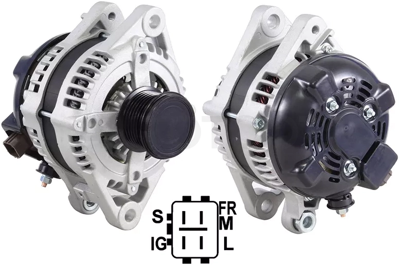 Генератор TOYOTA CAMRY 3.5 06-11/RAV4/HIGHLANDER 3.5 10-/LEXUS GS300 3.0/3.5 09- 12V 100A(восстановленный).