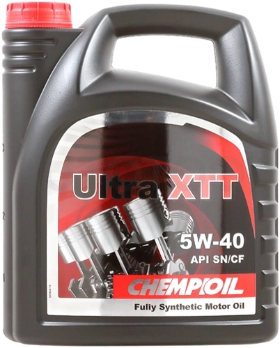 Масло моторное синтетическое CHEMPIOIL 5W-40 Ultra XTT SN/CH 4л - Артикул CH97014E - Производитель CHEMPIOIL - Фото, Отзывы, Цены