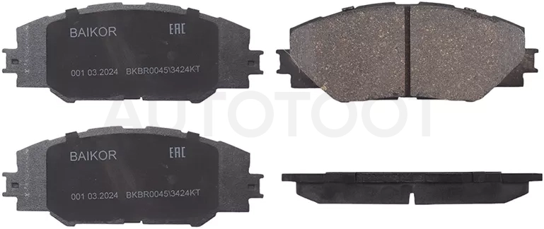 Колодки тормозные (Спереди) Toyota Harrier (XU60) 13-20 / Prius (ZVW30,ZVW50) 09-19 / Prius Alpha 11-21 / RAV4 (XA30,XA40) 05-19 / Scion tC 10-16 / Toyota Auris 09-18 / Blade 06-12 / Mark X Zio 07-13 / Mirai 14