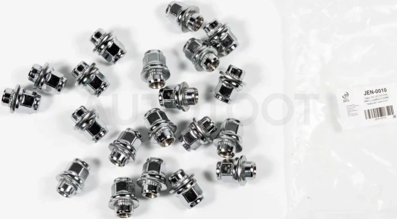 Гайка 12x1,25 (TOYOTA, MMC) с шайбой D=30MM, "закрытая", ключ D=21