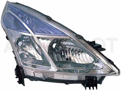Фара правая (с отверстием под корректор, под ксенон) -ST1151122RLDM Sat для NISSAN TEANA
