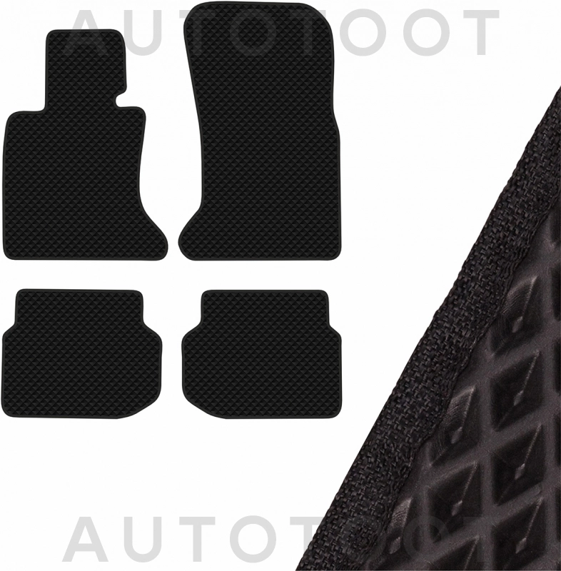 Коврик салона 4 штуки EVA Черный -  для BMW 5SERIES