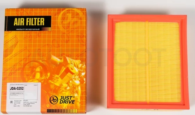 Фильтр воздушный - Артикул JDA0252 - Производитель Just Drive - Фото, Отзывы, Цены
