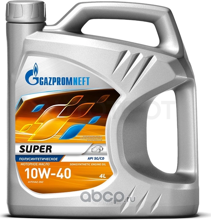 10W-40 Масло моторное Gazpromneft Super полусинтетическое 5л