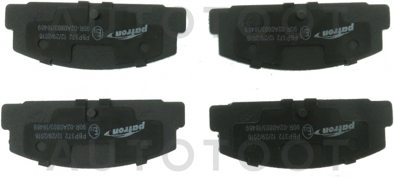 Колодки тормозные задние -STGJYB2643ZA Sat для MAZDA 6 (ATENZA), MAZDA 626 (CAPELLA), MAZDA 323 (FAMILIA), MAZDA 5 (PREMACY)