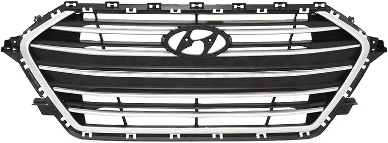 Решетка радиатора Hyundai Elantra 15-19 - Артикул STHN32093A0 - Производитель Sat - Фото, Отзывы, Цены
