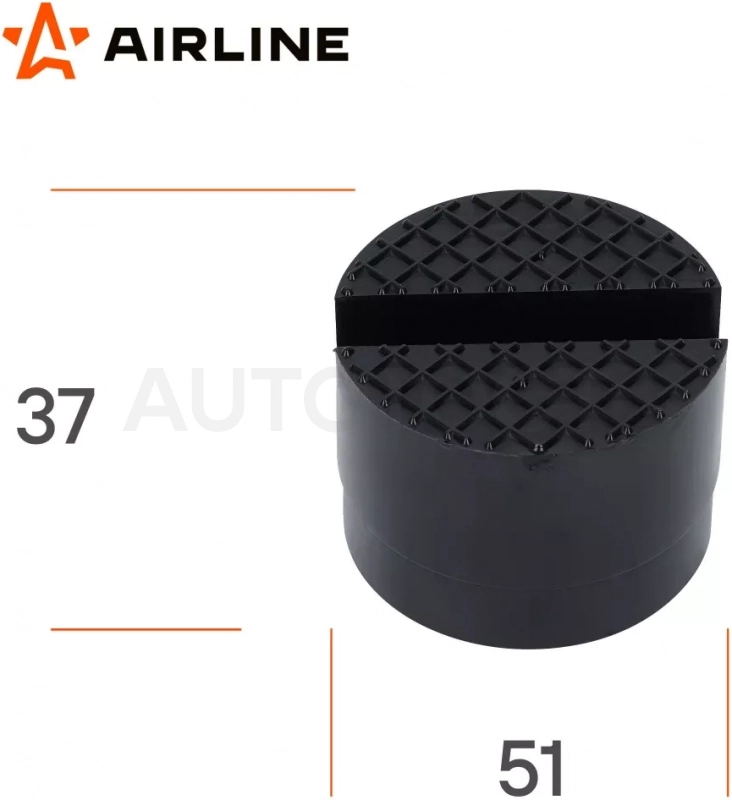 Накладка на домкрат подкатной D51мм, H37мм - Артикул AJS08 - Производитель Airline - Фото, Отзывы, Цены
