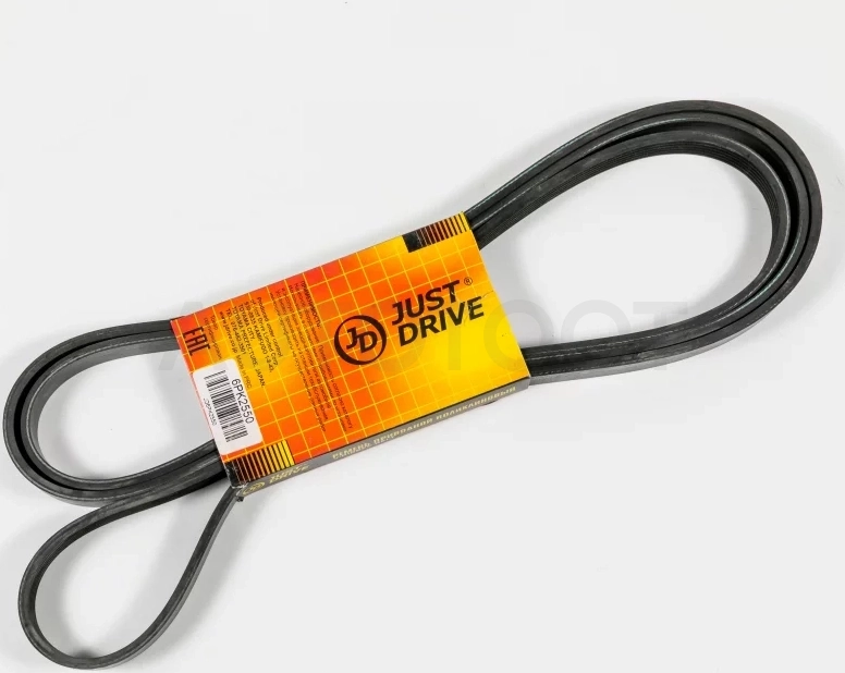 Ремень поликлиновый JD - Артикул 6PK2550 - Производитель Just Drive - Фото, Отзывы, Цены