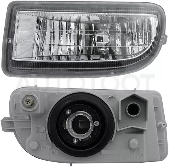 Фара противотуманная (Слева) Toyota Land Cruiser (J100) 98-07 / Grand Hiace 99-02 / Granvia 99-02