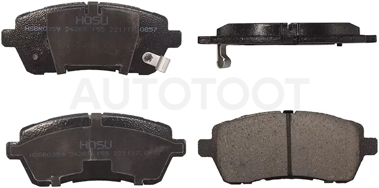Колодки тормозные (Спереди) Ford Fiesta 08-19 / Mazda Demio 07-14