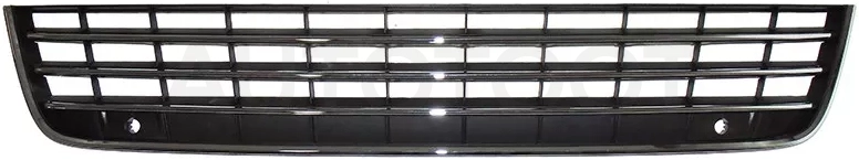 Решетка в бампер Volkswagen Touareg 10-14 (Под сонары(парктроники)/ С хром молдингами)